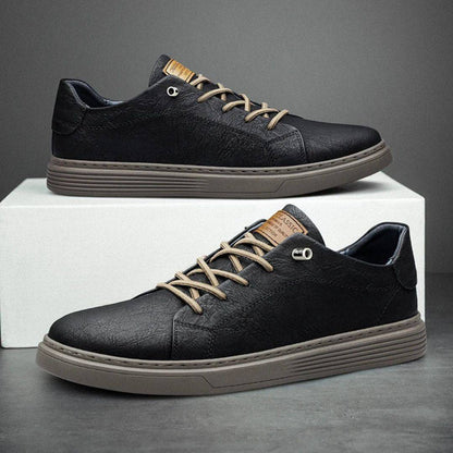 Leren Sneakers Heren voor Winterstijl en Comfort – Thomas