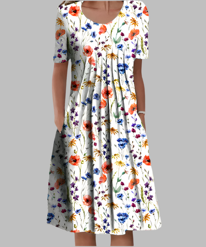 Dames Casual Elegante Jurk Ademend Comfort – Isabelle