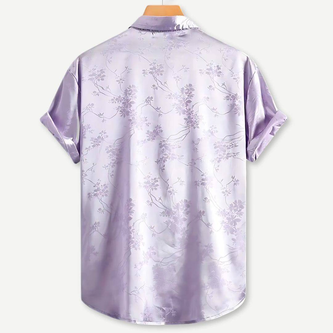 Luchtig Heren Zomer Shirt met Bloemenmotief – Thomas