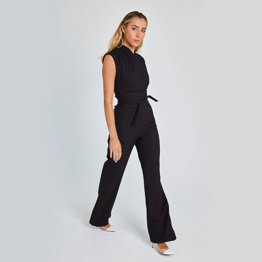 Mouwloze Elegante Jumpsuit Voor Zomerlook – Lara