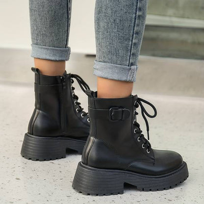 Luxe Leren Dameslaarzen voor Stijlvolle Look – Reza