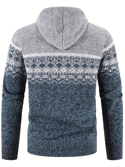 Comfortabel vest met capuchon voor heren – Samuel