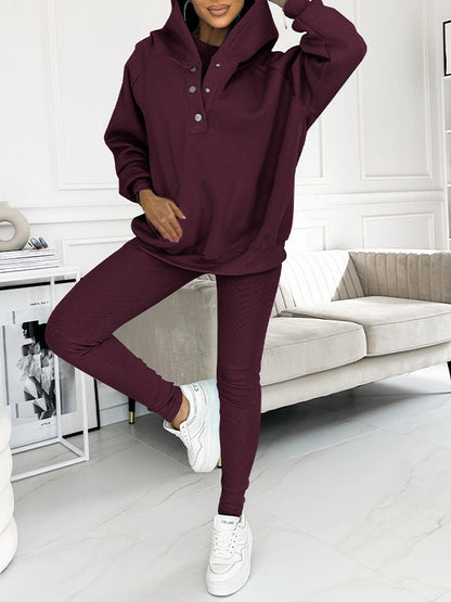 Comfortabele Hoodie Set voor Dames en Heren – Evi