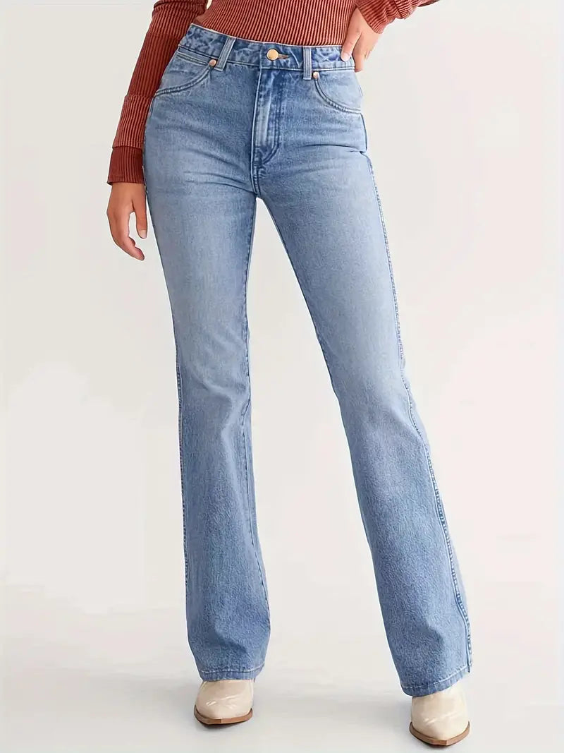 Casual dames jeans met comfortabele pasvorm – Maggie