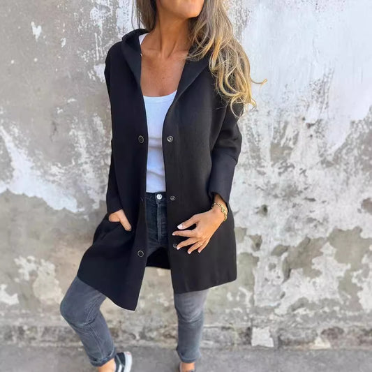 Comfortabele Lange Mouwen Cardigan Voor Vrouwen - Julia