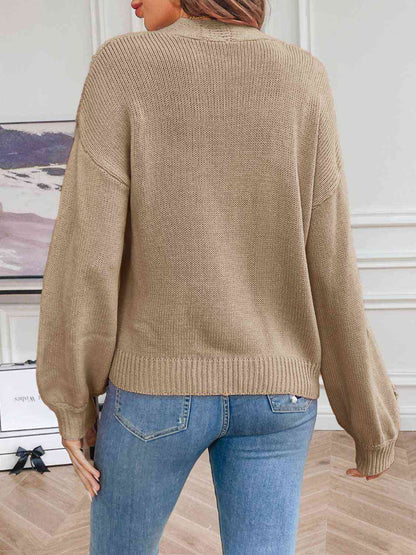 Lichtgewicht dames cardigan met bloemenpatroon – Lotje