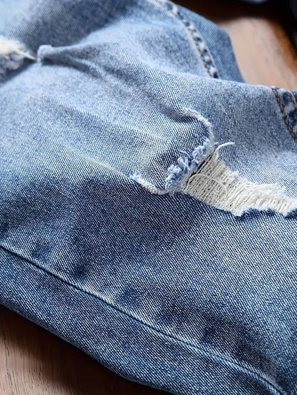 Slim Fit Jeans Heren – Stijlvolle en Comfortabele Look – Theo