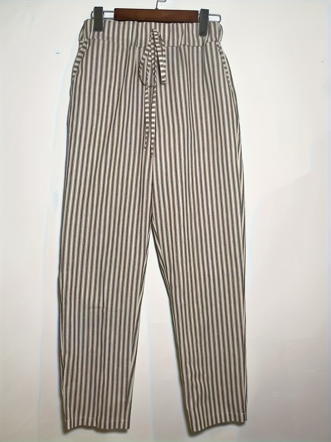 Gestreepte dames zomerbroek etnisch luchtig design – Norah