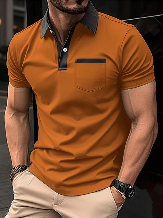 Stijlvol Katoenen Polo Shirt voor Golf – Thomas