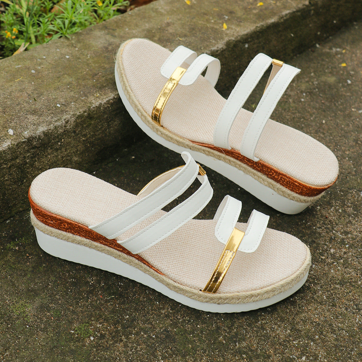 Comfortabele Wedgesandalen Voor Zomeruitjes - Femke