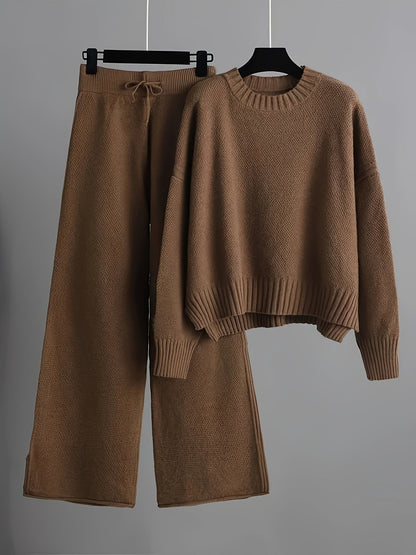 Gebreide cozy set voor dagelijks comfort – Belino