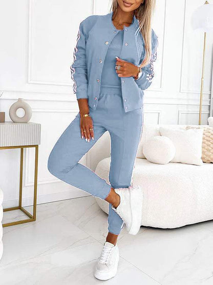 3-delige sportieve dames set met stijl – Elin