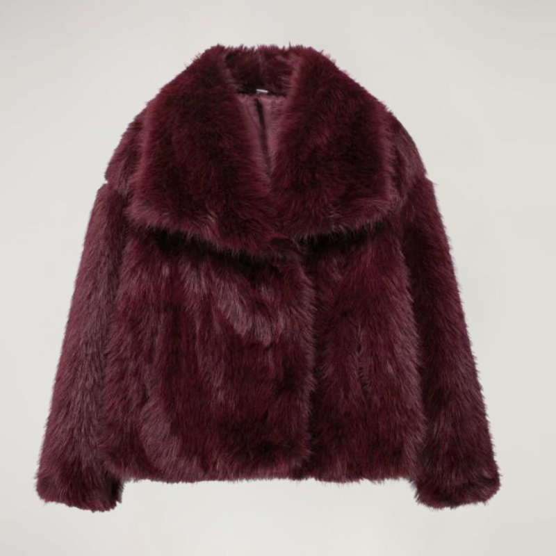 Luxe Winterjas voor Dames met Nepbontlook – Sophie