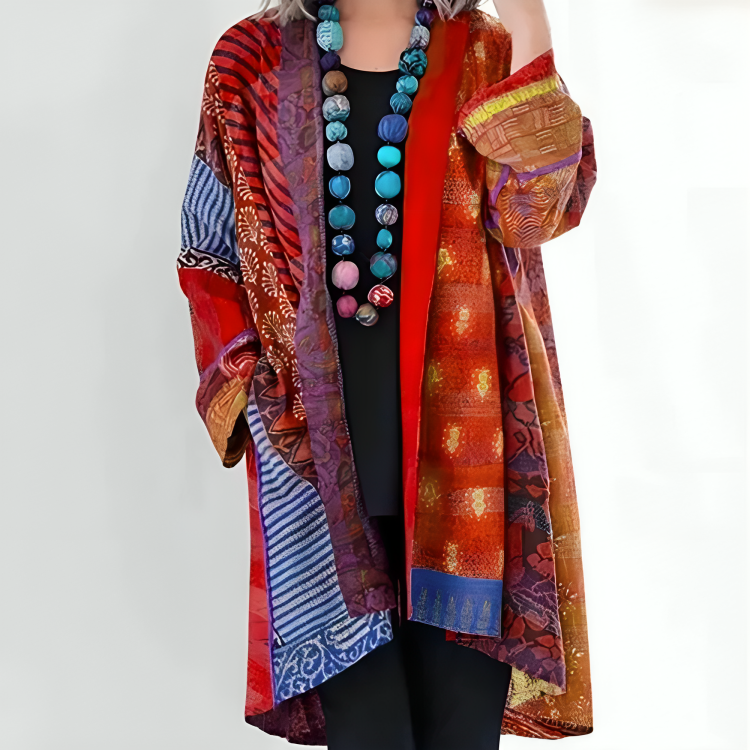 Damesvest met elegante kraag en comfort – Ysolde