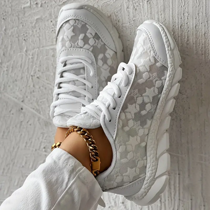 Trendy en comfortabele sneakers met design – Sophie