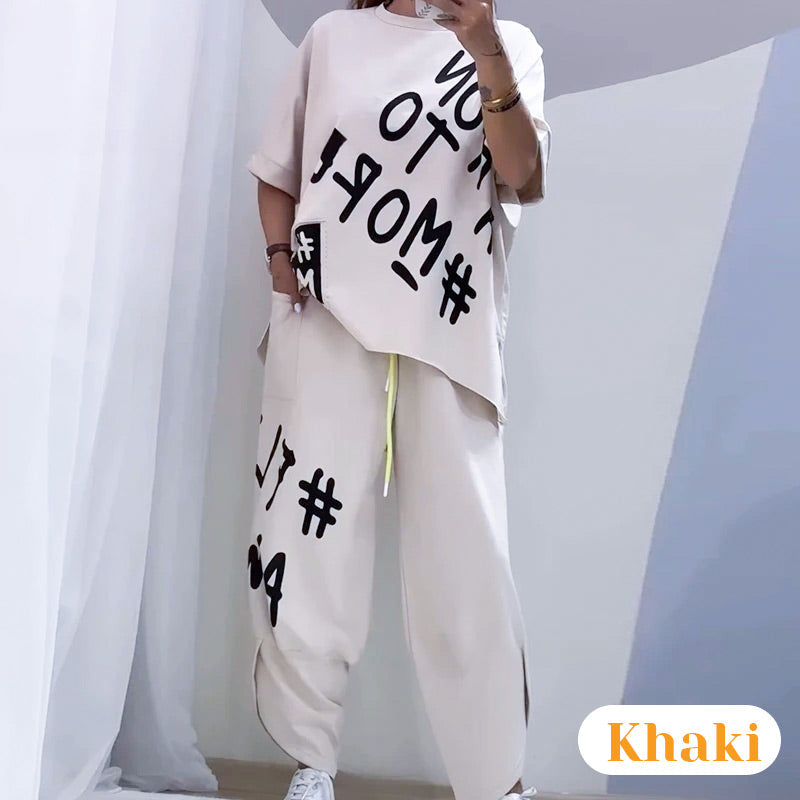 Comfortabele en stijlvolle dameskleding set voor elke dag – Tess