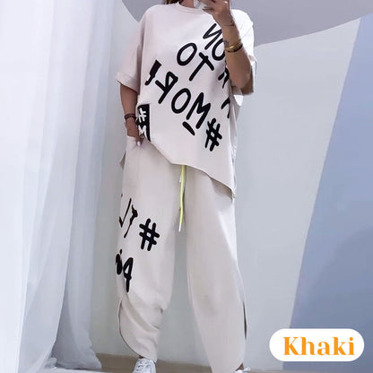 Comfortabele en stijlvolle dameskleding set voor elke dag – Tess