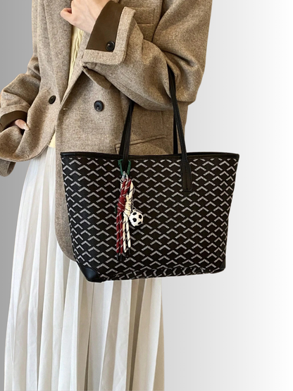 Geometrische schoudertas met luxe look voor dames – Selara