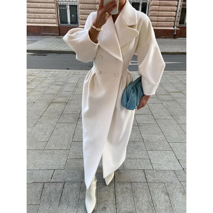 Elegante winterjas dames met opstaande kraag – Isabella