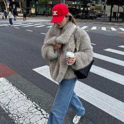 Luxe winter bontjas voor dames – Sophie