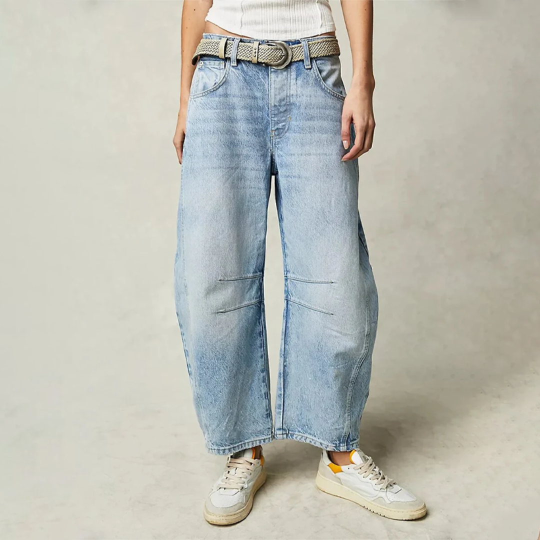 Hoge Taille Jeans Dames Comfort Stretch Fit – Revana