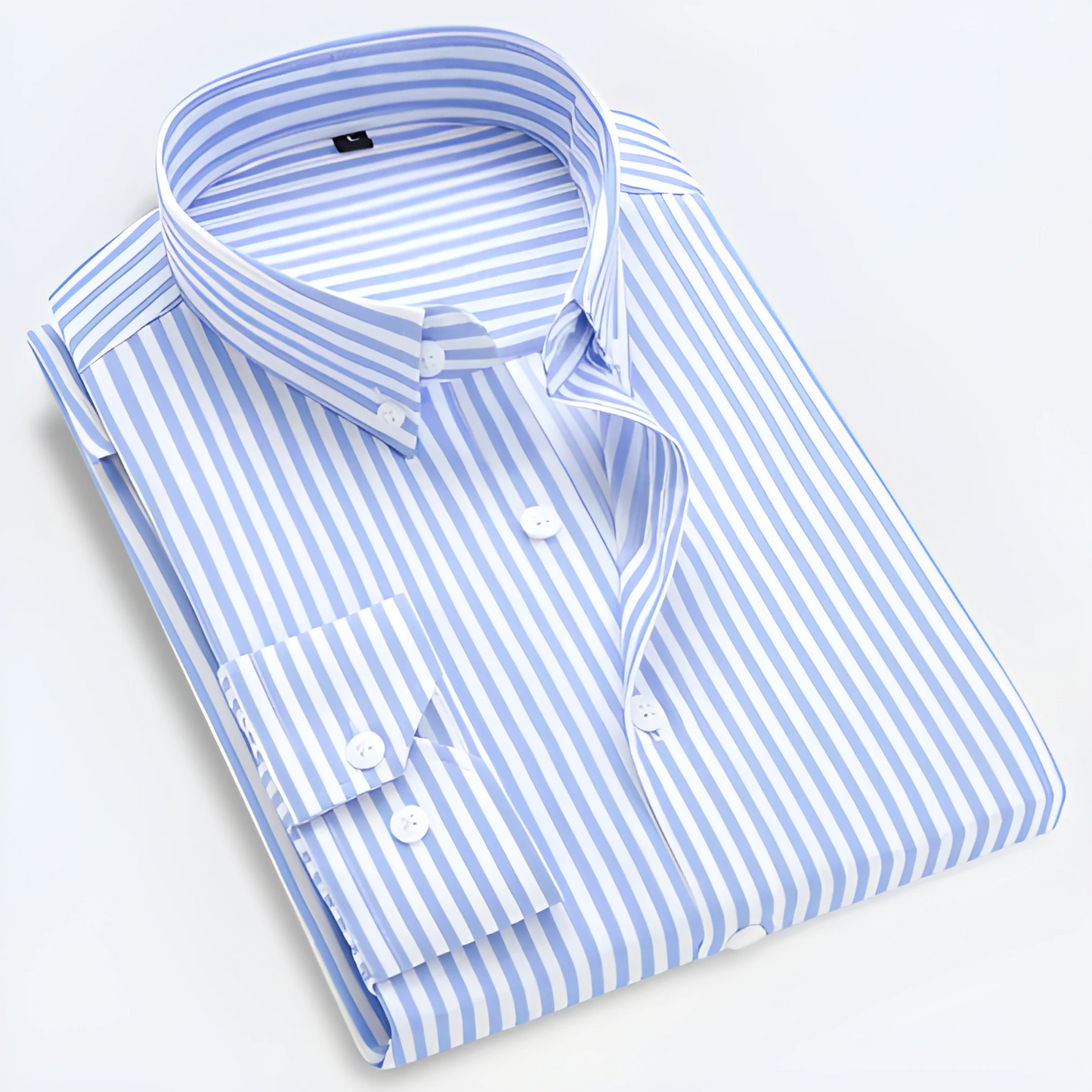 Heren Overhemd Gestreept Lange Mouw Casual Kleding – Daan