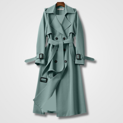 Tijdloze trenchcoat met waterafstotende stof – Emilia