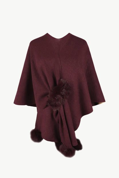 Stijlvolle poncho voor dames – Charlie