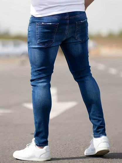 Slim Fit Jeans Heren – Stijlvolle en Comfortabele Look – Theo