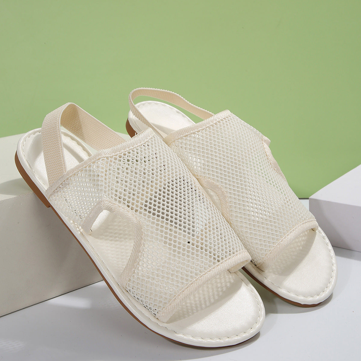 Ademend Mesh Sandalen Voor Zomer - Karen