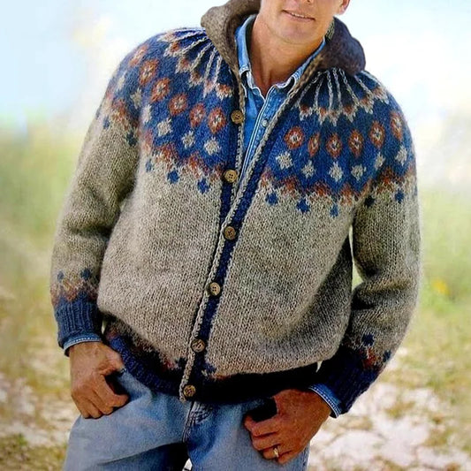 Stijlvolle gebreide cardigan voor heren – Olivier