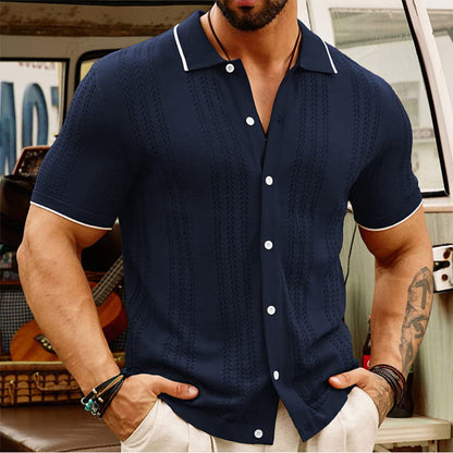 Korte Mouw Polo Shirt Voor Zomer Mode - Tom