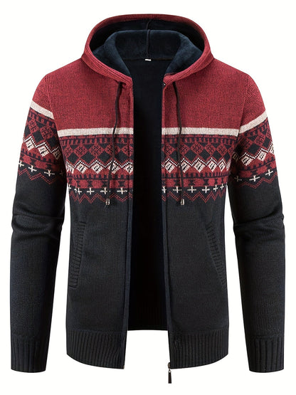 Comfortabel vest met capuchon voor heren – Samuel