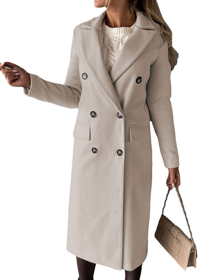Elegante Lange Winterjas Voor Stijlvolle Looks – Mila