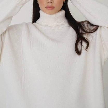 Warme wol coltrui met elegante pasvorm – Mila