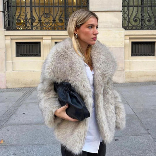 Luxe winter bontjas voor dames – Sophie