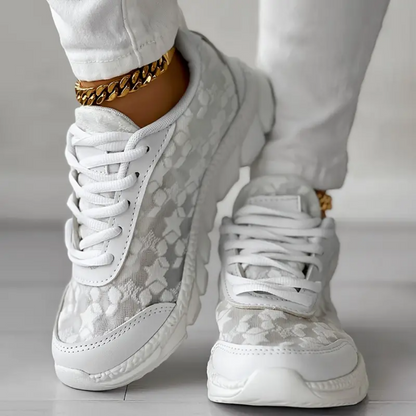 Trendy en comfortabele sneakers met design – Sophie