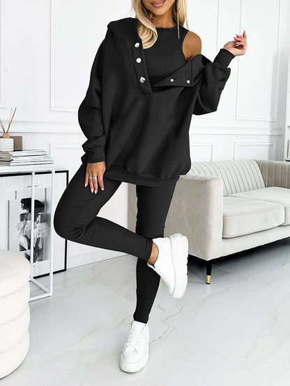 Comfortabele Hoodie Set voor Dames en Heren – Evi
