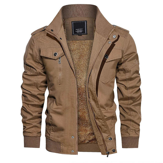 Warme Winter Bomberjas met Lange Mouwen – Milan