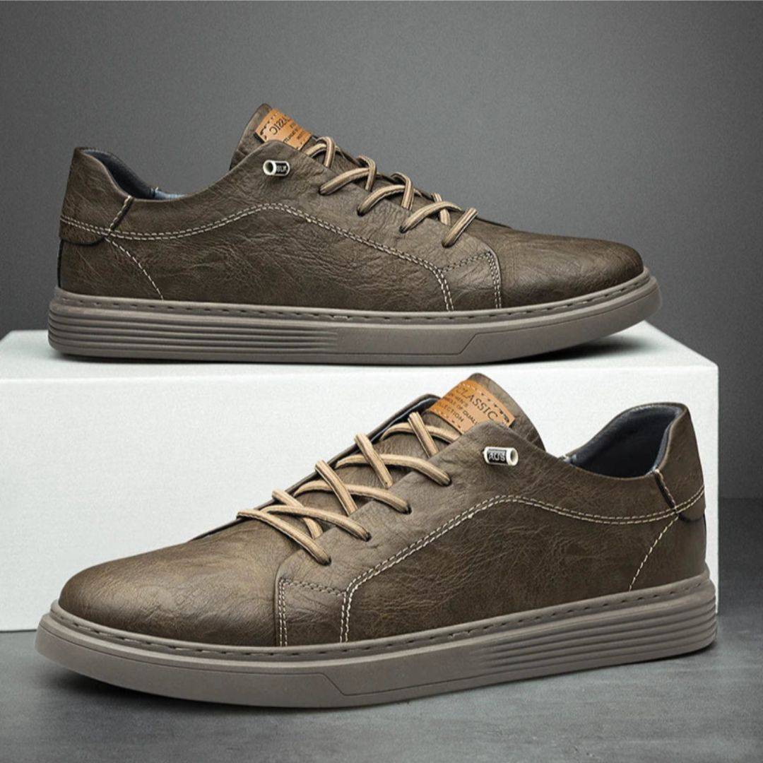 Leren Sneakers Heren voor Winterstijl en Comfort – Thomas