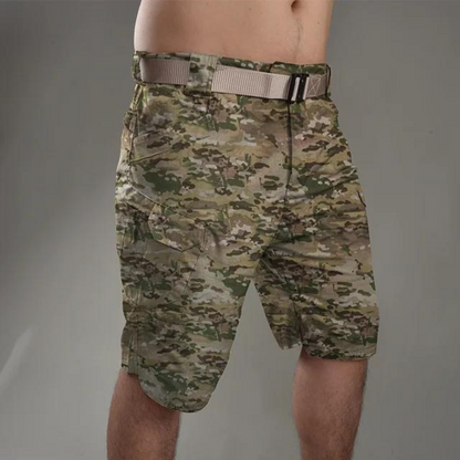 Camo Cargo Korte Broek voor Heren - Zakjes