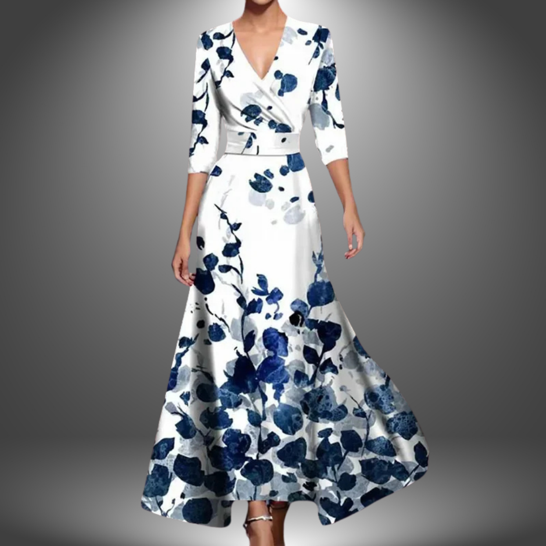 Elegante handgemaakte damesjurk met comfortabele pasvorm – Sole