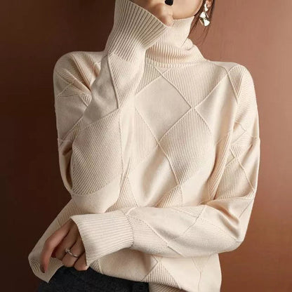 Elegante en warme coltrui voor dames – Olivia