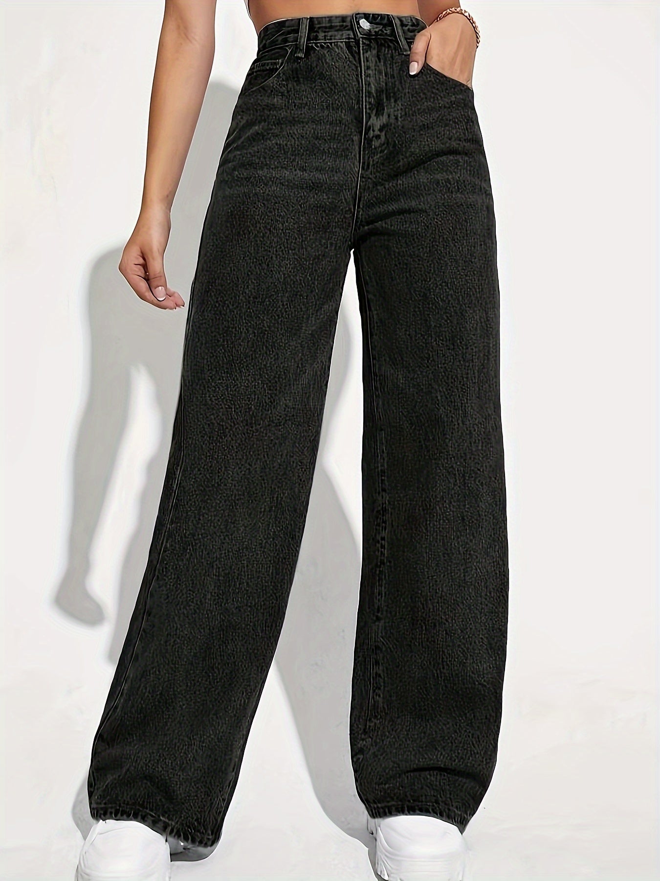 Slim fit damesbroek met rechte pijp – Elise