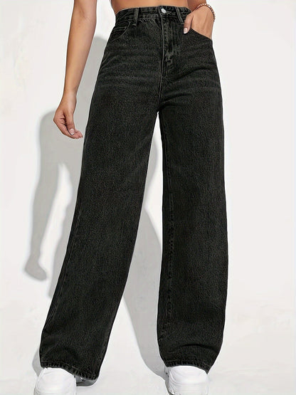 Slim fit damesbroek met rechte pijp – Elise