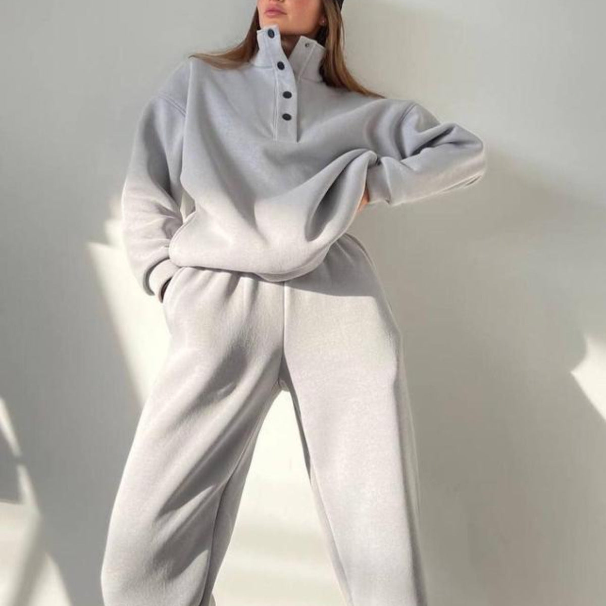 Oversized Dames Trainingspak Met Hoodie En Broek – Eva