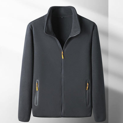 Winddichte fleece herenjas voor koude dagen – Lars
