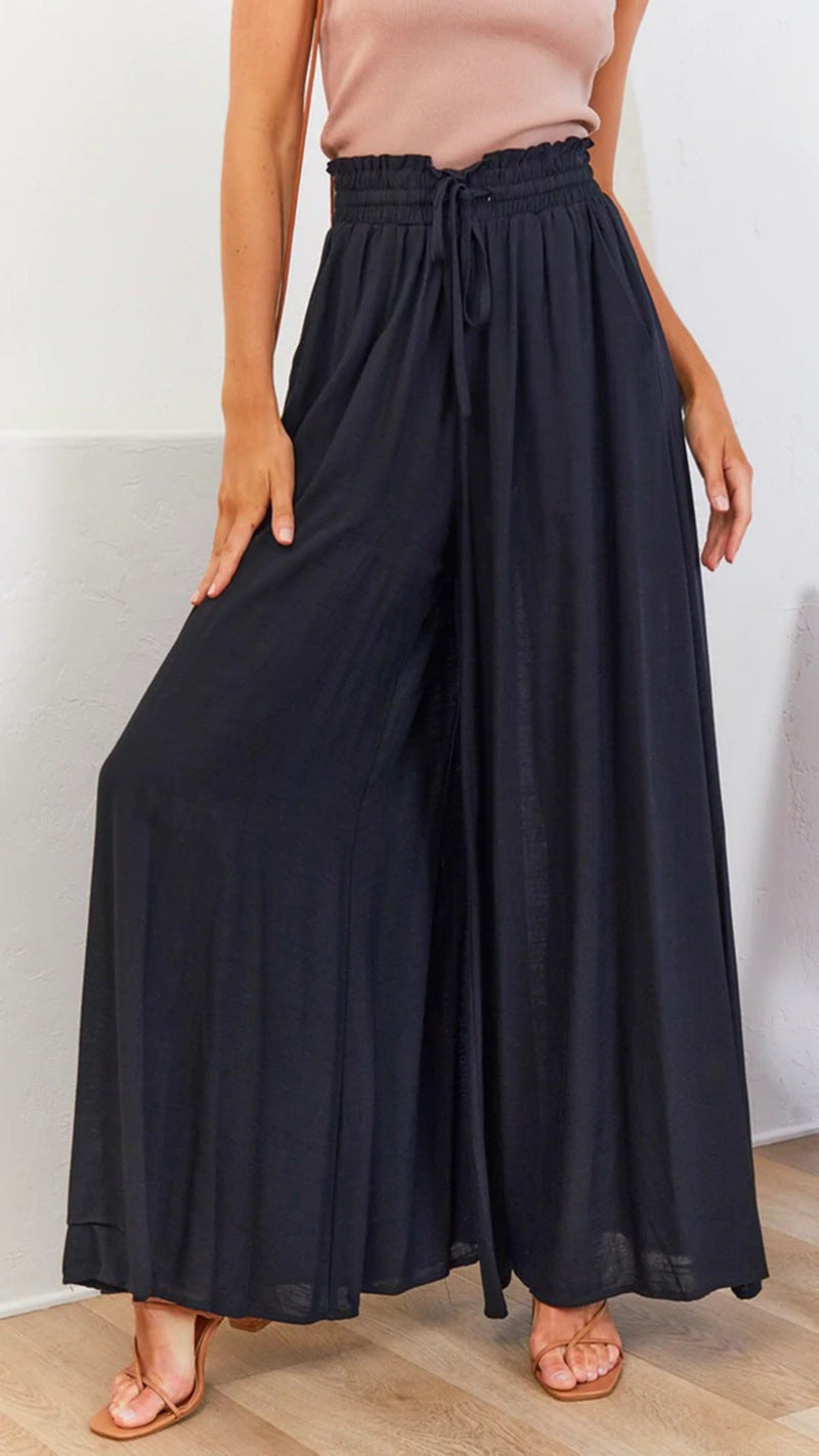 Wijde Pijpen Damesbroek met Chic Silhouet – Liana