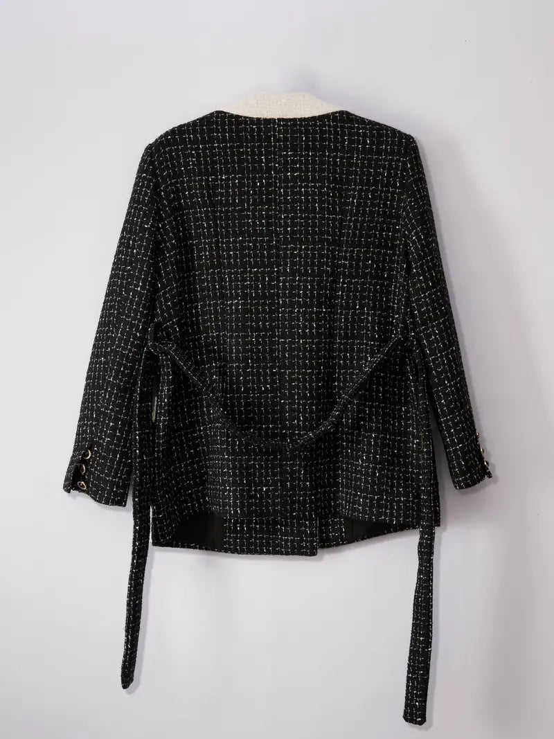 Elegant herfst winter jasje van wolmix voor dames - Emily