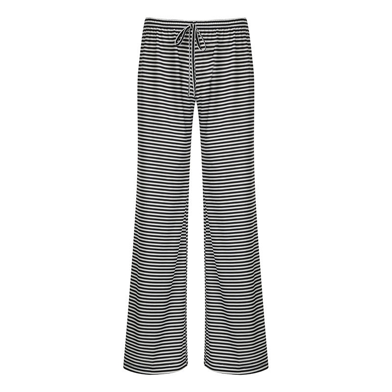 Elastische Lage Taille Damesbroek met Lange Pijpen – Arvika